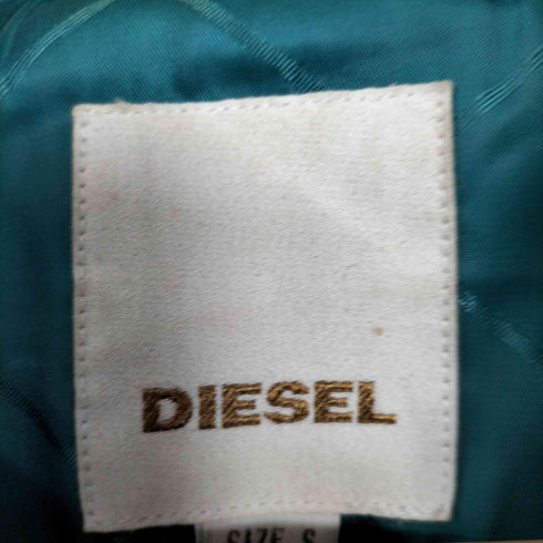 ディーゼル DIESEL フードパッカブル ハイネック ダウン ベスト メンズ import:S