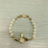 ヴィヴィアンウエストウッド Vivienne Westwood MINI BAS RELIEF BRACELET ミニ バス レリーフ ブレスレット パール ゴールド レディース