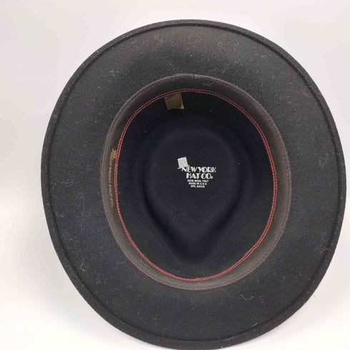 NEW YORK HAT CO USA製 ウール リボンベルト ハット メンズ L