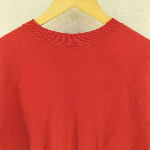 フルーツオブザルーム FRUIT OF THE LOOM 80s USA製 コットンポリ 長袖 ラグラン スウェット メンズ XL