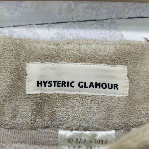 ヒステリックグラマー HYSTERIC GLAMOUR パイル地 1タック カーゴ ショーツ メンズ FREE