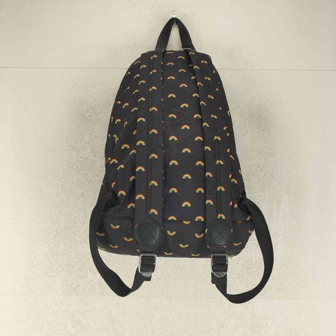 マークジェイコブスニューヨーク MARC JACOBS NEW YORK 虹 総柄 ナイロン バックパック レディース