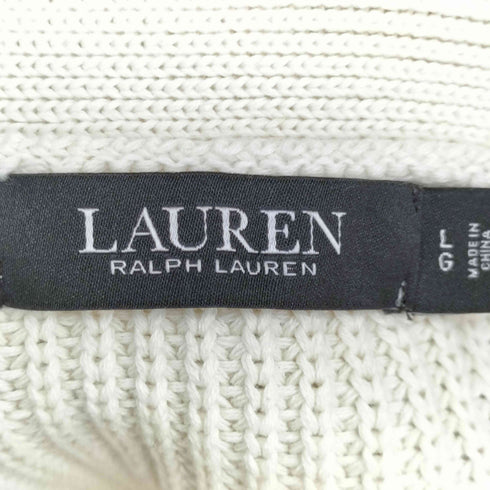 ローレンラルフローレン LAUREN RALPH LAUREN バックルド コットンニット レディース import:L