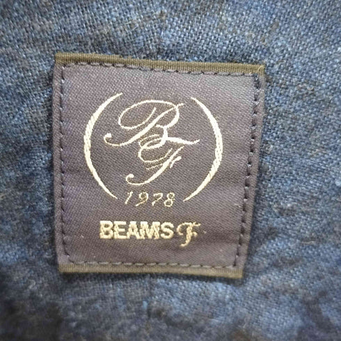 ビームスエフ BEAMS F COTTON-LINEN BUTTON-DOWN SHIRTS コットンリネンボタンダウンシャツ メンズ 15/38