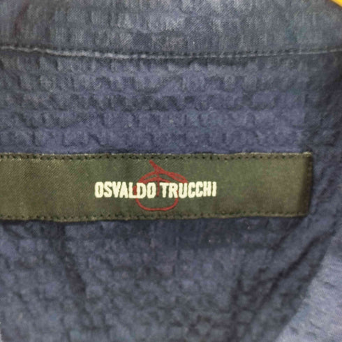 OSVALDO TRUCCHI オズバルド トルッキ イタリア製 凹凸加工 長袖シャツ メンズ 42