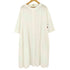 コットンハウスアヤ Cotton House Aya yesterday cross 7分袖 ノーカラー シャツワンピース レディース JPN:M