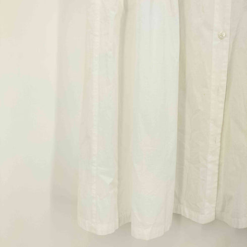 コットンハウスアヤ Cotton House Aya yesterday cross 7分袖 ノーカラー シャツワンピース レディース JPN:M