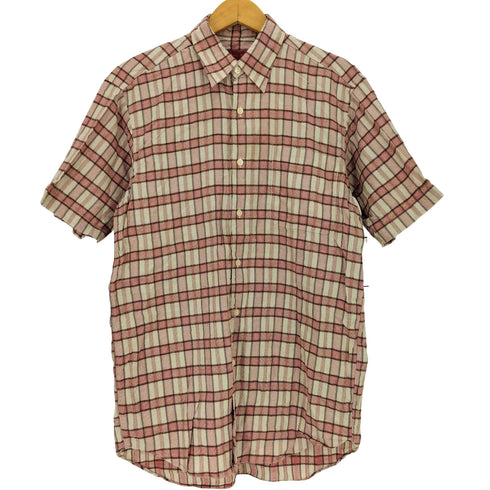 UNGARO POUR HOMME チェック S/S シャツ メンズ import:M