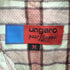 UNGARO POUR HOMME チェック S/S シャツ メンズ import:M