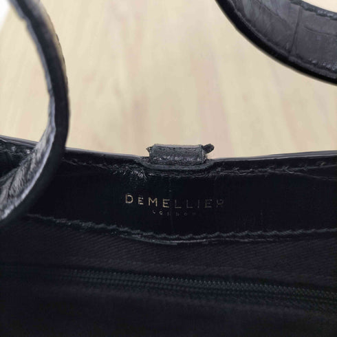 DEMELLIER デメリエー TOKYO トウキョウ クロコ型押し レザー ハンドバッグ import レディース