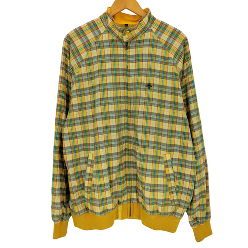 エルアールジー LRG 裏地メッシュ チェック スウィング トップ ブルゾン メンズ import:L