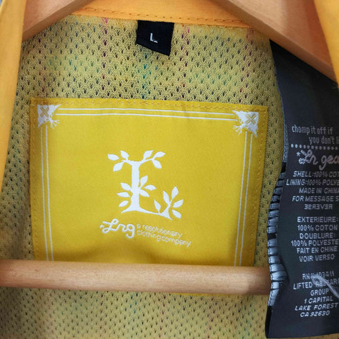 エルアールジー LRG 裏地メッシュ チェック スウィング トップ ブルゾン メンズ import:L