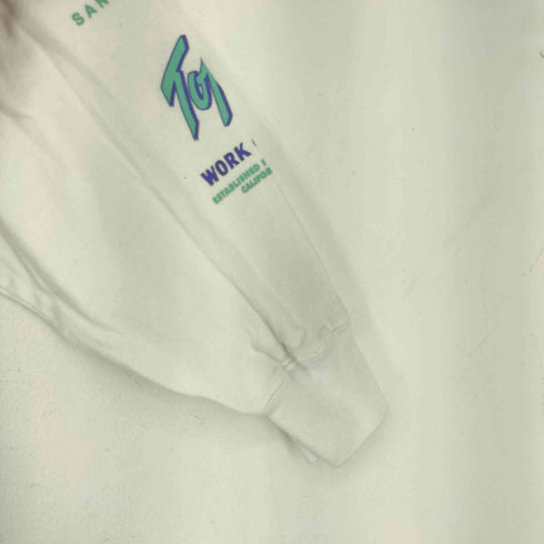 ベンデイビス BEN DAVIS ロゴ バックプリント 長袖 Tシャツ メンズ import:M