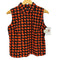 アニエスベー agnes b. PARIS フラワープリント ノースリーブシャツ レディース EUR:42