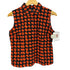 アニエスベー agnes b. PARIS フラワープリント ノースリーブシャツ レディース EUR:42