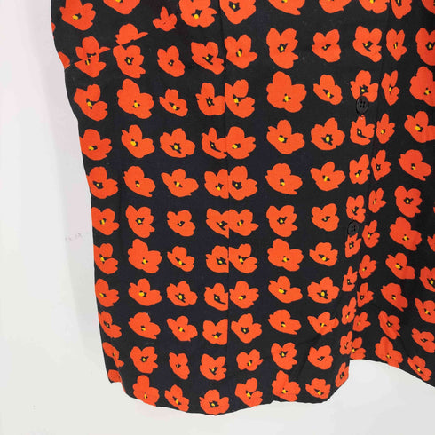 アニエスベー agnes b. PARIS フラワープリント ノースリーブシャツ レディース EUR:42