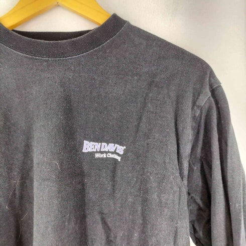 ベンデイビス BEN DAVIS ロゴプリント 長袖 Tシャツ メンズ import:M