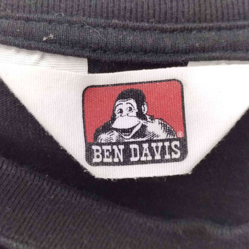ベンデイビス BEN DAVIS ロゴプリント 長袖 Tシャツ メンズ import:M