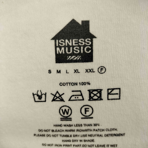 イズネス is-ness MUSIC FTB T-SHIRT 半袖Tシャツ メンズ FREE