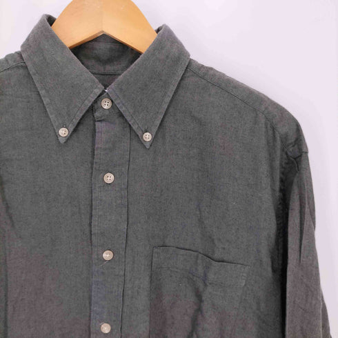 ブルックスブラザーズ BROOKS BROTHERS SPORT SHIRT ヘリンボーン BD ボタンダウン シャツ メンズ import:M