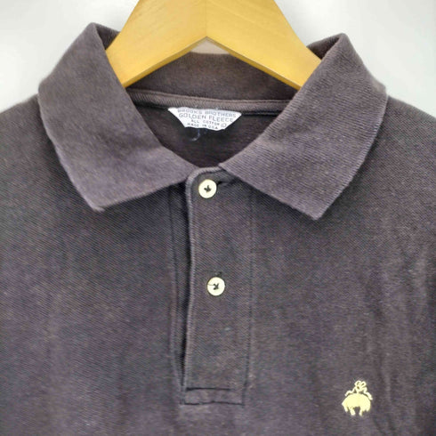 ブルックスブラザーズ BROOKS BROTHERS USA製 GOOLDEN FLEECE 鹿の子 ポロ シャツ メンズ import:L