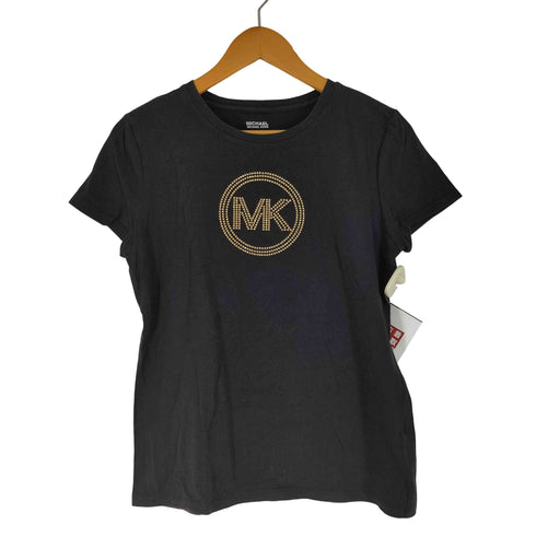 マイケルマイケルコース Michael Michael Kors ロゴ スタッズデザイン 半袖 Tシャツ レディース import:M