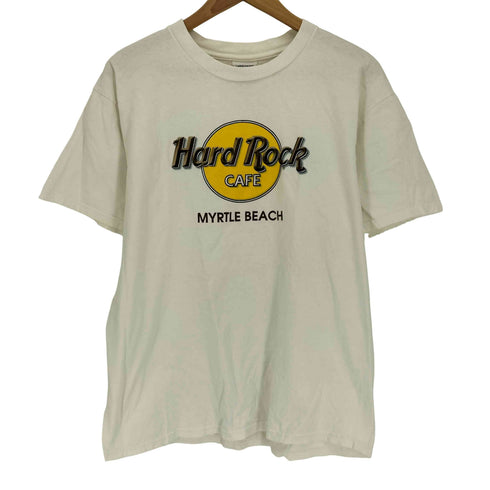 ハードロックカフェ Hard Rock Cafe メキシコ製 ロゴプリント S/S シャツ メンズ import:L
