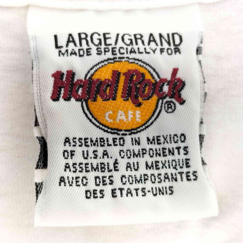 ハードロックカフェ Hard Rock Cafe メキシコ製 ロゴプリント S/S シャツ メンズ import:L