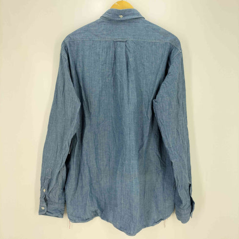 シュガーケーン SUGAR CANE Chambray BD Shirt シャンブレー ボタンダウン L/S シャツ メンズ JPN:XL