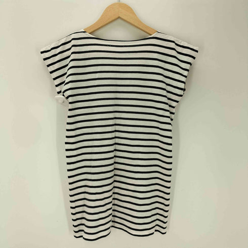 コムデギャルソン COMME des GARCONS 00S ノースリーブ ボーダー チュニック Tシャツ レディース