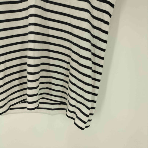 コムデギャルソン COMME des GARCONS 00S ノースリーブ ボーダー チュニック Tシャツ レディース