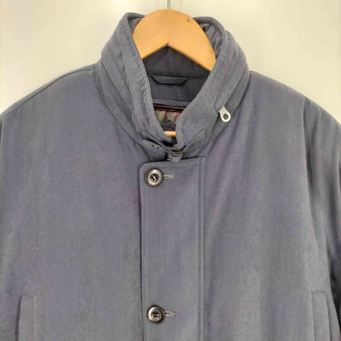 ジャンニヴェルサーチ GIANNI VERSACE 玉虫 ライナー フードパッカブル ピーチスキン ハーフコート メンズ import:M