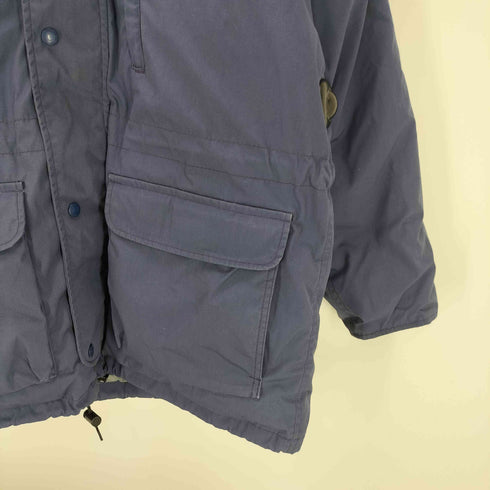 エディーバウアー Eddie Bauer 80S USA製 黒タグ後期 GOOSE DOWN グース ダウン パーカー ジャケット メンズ import:M