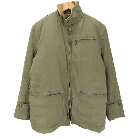 グレンフェル GRENFELL 50-60S 山タグ 英国 ユーロ 襟コーデュロイ ライナー付き ダウン コート LIGHTNING ジップ vintage ヴィンテージ メンズ