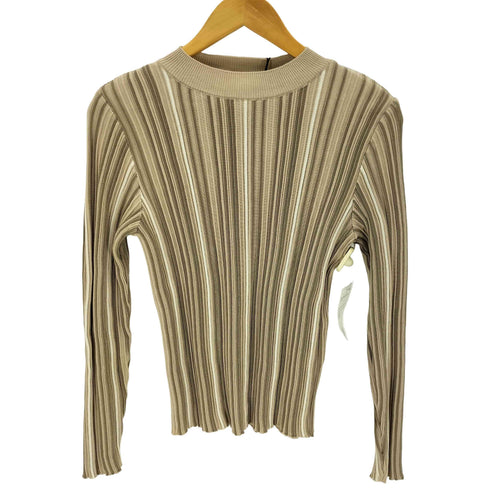 パブリックトウキョウ PUBLIC TOKYO Pin Tuck Stripe Knit ピンタックストライプニット レディース FREE
