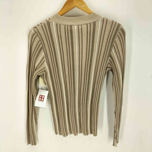 パブリックトウキョウ PUBLIC TOKYO Pin Tuck Stripe Knit ピンタックストライプニット レディース FREE