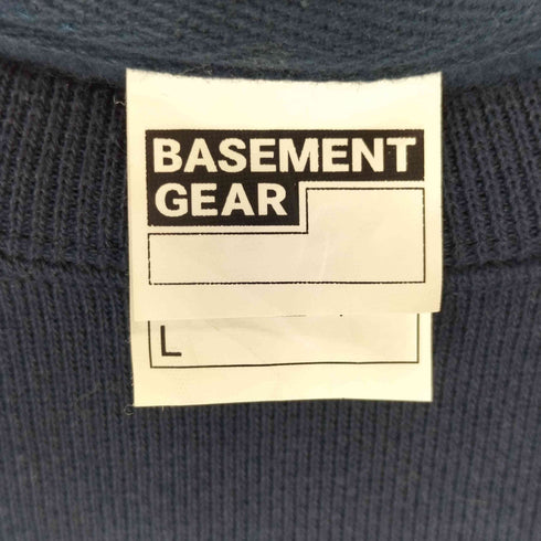 BASEMENT GEAR ベースメントギア ヘビーウェイト スウェットプルオーバー メンズ L