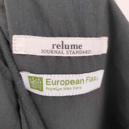 ジャーナルスタンダードレリューム JOURNAL STANDARD relume 23SS “ヨーロピアンフラッグス”リネンワイドイージーパンツ レディース JPN:38