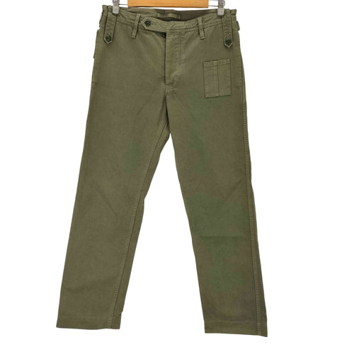 ナイジェルケーボン NIGEL CABOURN コットンワークパンツ サイドアジャスター メンズ US:34-35