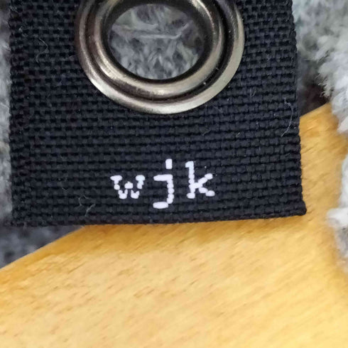 ダブルジェイケイ wjk 断ち切り 鹿の子 Wジップ スウェットパーカー メンズ JPN:M
