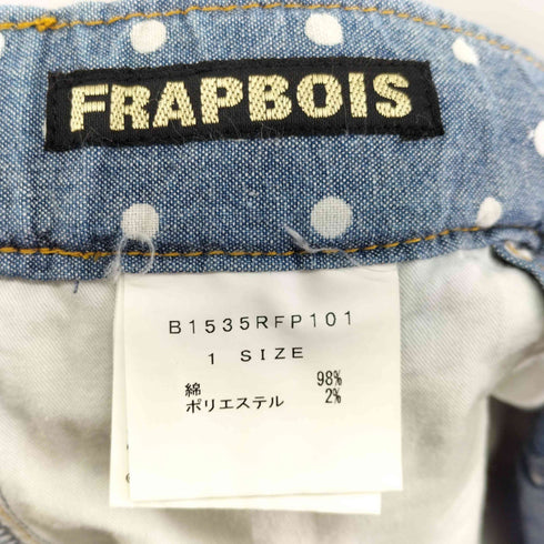 フラボア FRAPBOIS ドット柄 サルエルパンツ メンズ JPN:1