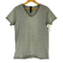 ダブルジェイケイ wjk 2-ply cut-of V-neck S/S カットオフ Vネック ショートスリーブ 半袖 Tシャツ メンズ JPN:M