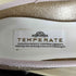 テンパレイト TEMPERATE ラメ バレエシューズ レインシューズ レディース JPN:39
