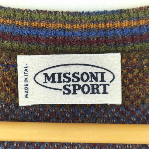 ミッソーニスポーツ MISSONI SPORTS 総柄デザイン ベスト メンズ 48