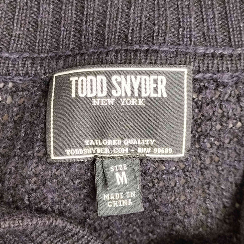 トッドスナイダー TODD SNYDER ショールカラー カーディガン メンズ JPN:M