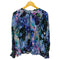 デシグアル Desigual Cairo Blue Watercolour Floral Blouse レディース import:S