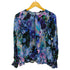 デシグアル Desigual Cairo Blue Watercolour Floral Blouse レディース import:S