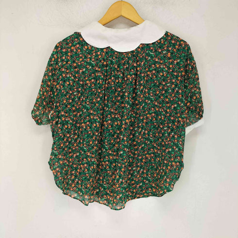 ツモリチサト TSUMORI CHISATO 総柄シルクブラウス レディース JPN:2