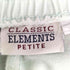 classic elements フロントボタン台形スカート レディース