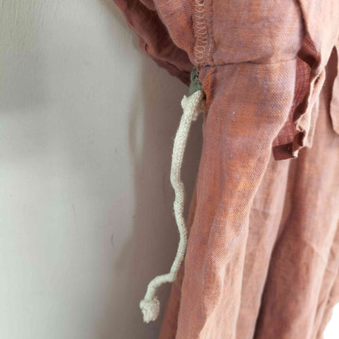 フラックスバイジーンエンゲラール FLAX by Jeanne Engelhart リネンオールインワン レディース M